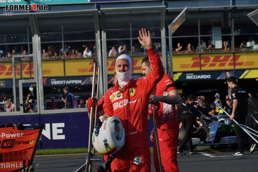 Foto zur News: Sebastian Vettel (Ferrari)