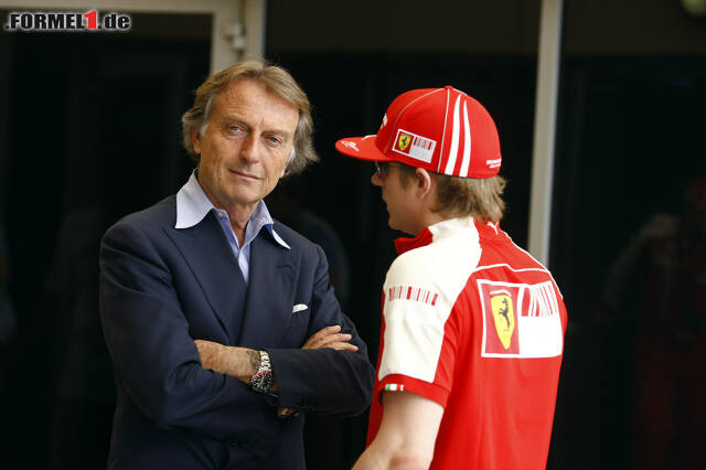 Foto zur News: Aber auch die Liebe von Ferrari ist enden wollend. Präsident Luca di Montezemolo ist es Ende 2009 17 Millionen Euro wert, Räikkönen loszuwerden, ...