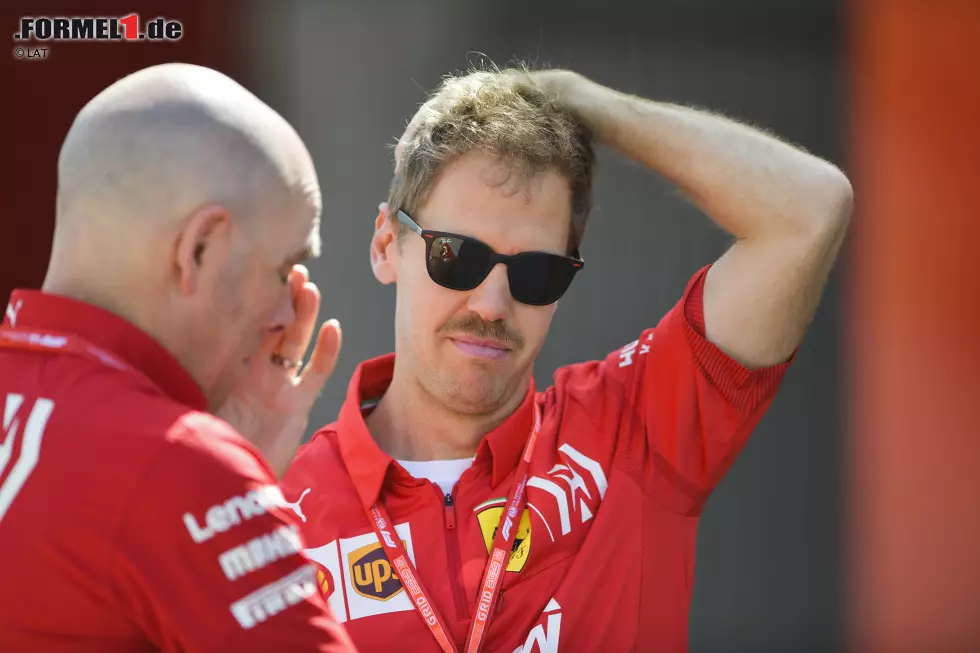 Foto zur News: Sebastian Vettel (Ferrari)