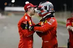 Foto zur News: Charles Leclerc (Ferrari) und Sebastian Vettel (Ferrari)