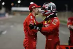 Foto zur News: Sebastian Vettel (Ferrari) und Charles Leclerc (Ferrari)