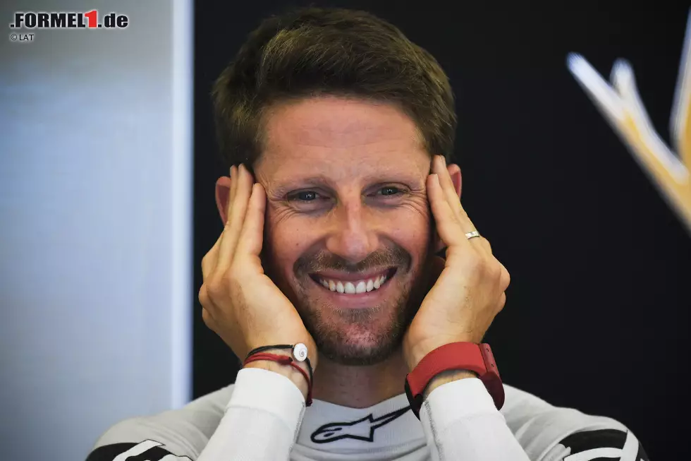 Foto zur News: Romain Grosjean (Haas)