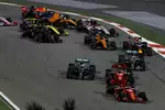 Foto zur News: Sebastian Vettel (Ferrari), Charles Leclerc (Ferrari), Valtteri Bottas (Mercedes) und Lewis Hamilton (Mercedes)