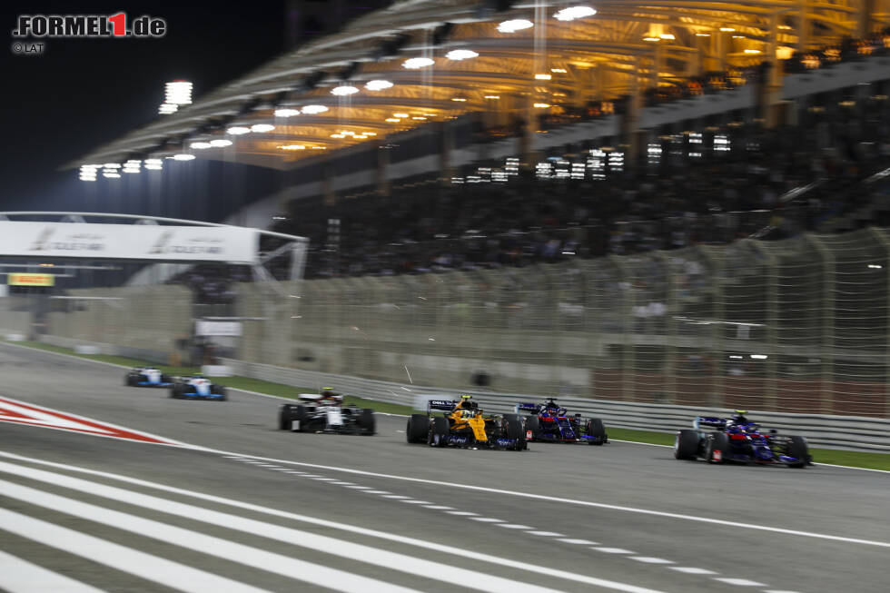 Alexander Albon (Toro Rosso), Lando Norris (McLaren), Daniil Kwjat (Toro Rosso) und Antonio Giovinazzi (Alfa Romeo) Alexander Albon (Toro Rosso), Lando Norris (McLaren), Daniil Kwjat (Toro Rosso) und Antonio Giovinazzi (Alfa Romeo)