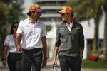 Foto zur News: Carlos Sainz (McLaren) und Lando Norris (McLaren)