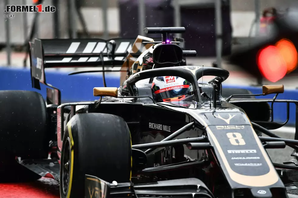 Foto zur News: Romain Grosjean (Haas)