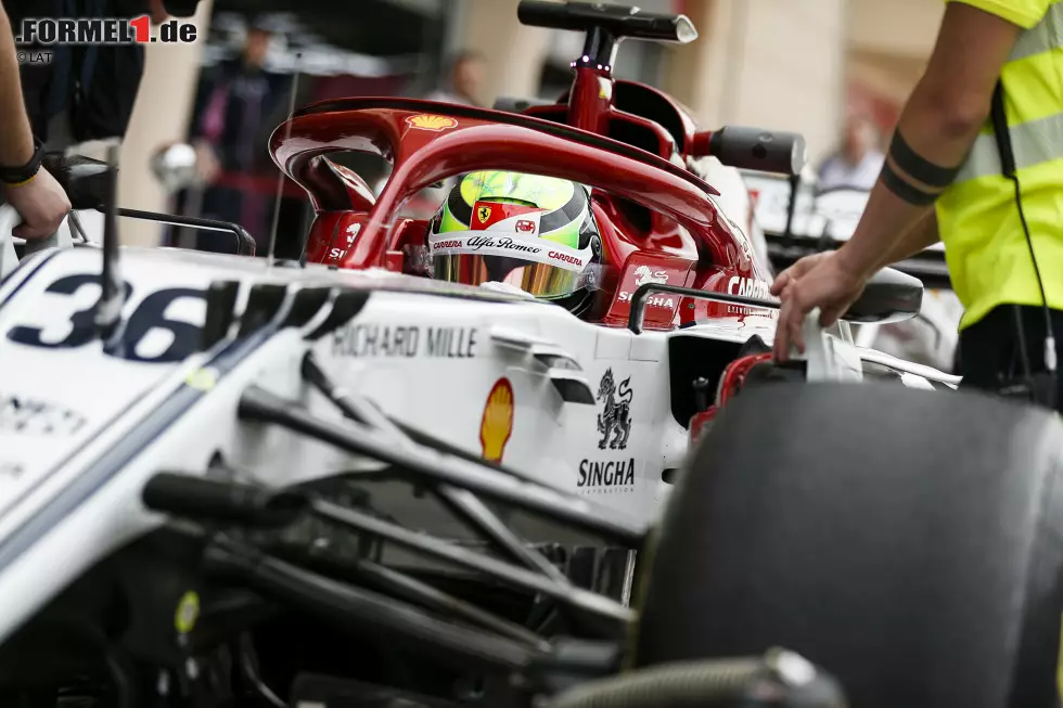 Foto zur News: Mick Schumacher (Alfa Romeo)