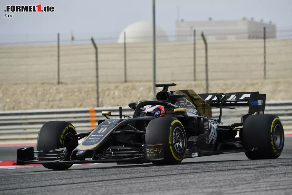 Foto zur News: Romain Grosjean (Haas)