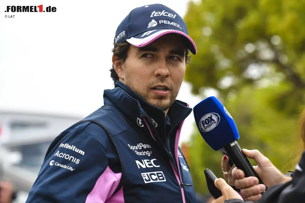 Foto zur News: Sergio Perez (Racing Point)