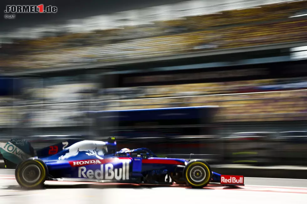 Foto zur News: Alexander Albon (Toro Rosso)