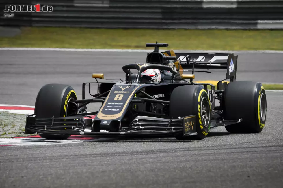 Foto zur News: Romain Grosjean (Haas)