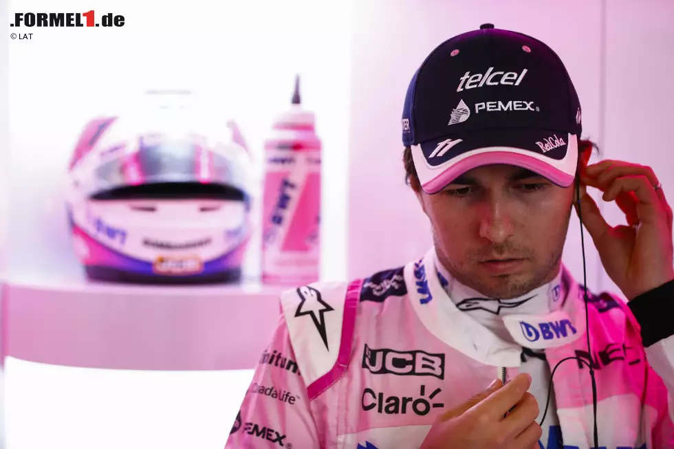 Foto zur News: Sergio Perez (Racing Point)