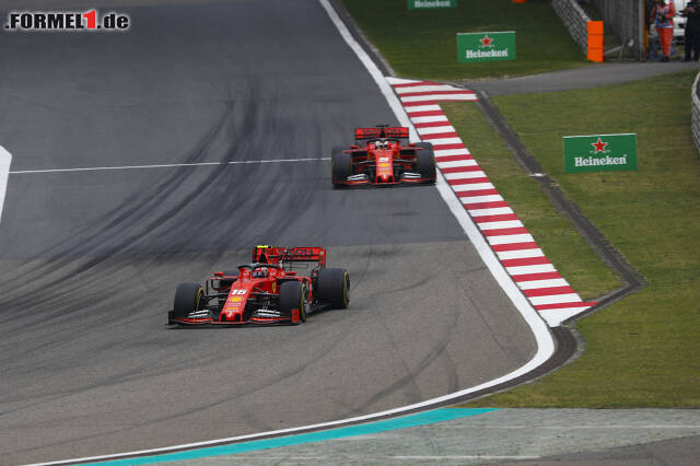 Foto zur News: ... sodass Leclerc auf Platz drei aus der ersten Runde zurückkommt.