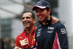 Foto zur News: Marc Gene und Sergio Perez (Racing Point)