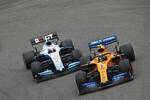Foto zur News: Lando Norris (McLaren) und Robert Kubica (Williams)