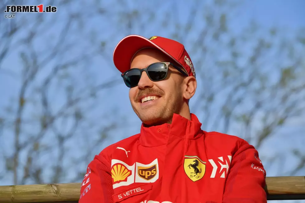 Foto zur News: Sebastian Vettel (Ferrari)