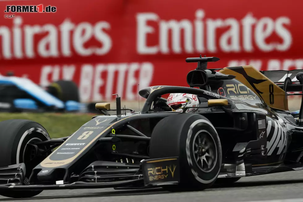 Foto zur News: Romain Grosjean (Haas)