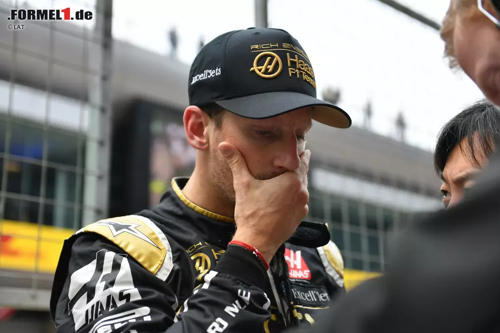 Foto zur News: Romain Grosjean (Haas)