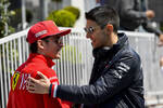 Foto zur News: Charles Leclerc (Ferrari) und Esteban Ocon