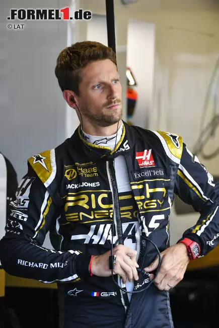 Foto zur News: Romain Grosjean (Haas)