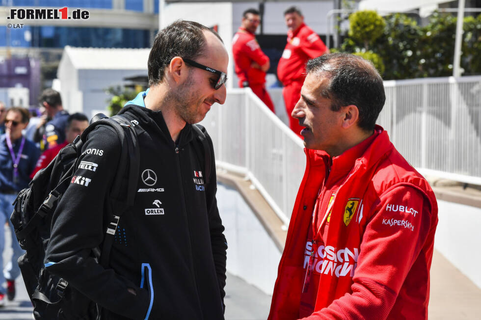 Foto zur News: Robert Kubica (Williams) und Marc Gene