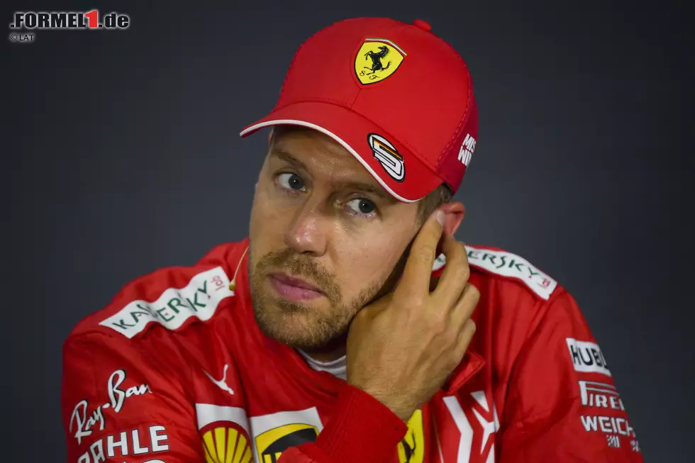 Foto zur News: Sebastian Vettel (Ferrari)