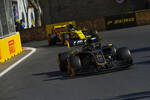 Foto zur News: Kevin Magnussen (Haas) und Nico Hülkenberg (Renault)