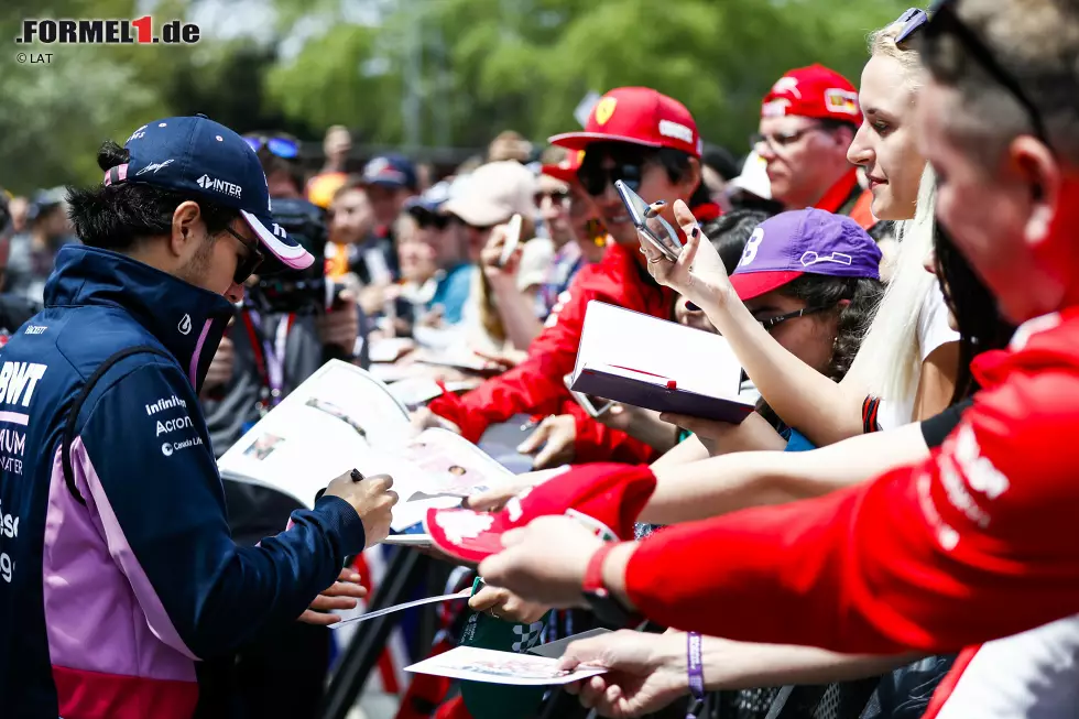 Foto zur News: Sergio Perez (Racing Point)