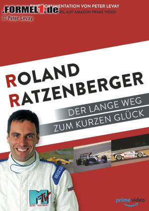 Foto zur News: Das offizielle Plakat für den Film über Roland Ratzenberger, der seit heute für alle Abonnenten von Amazon Prime Video gratis zu sehen ist.