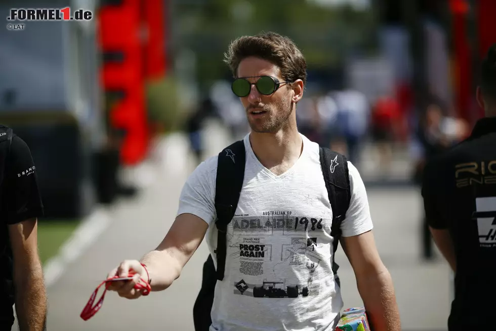 Foto zur News: Romain Grosjean (Haas)