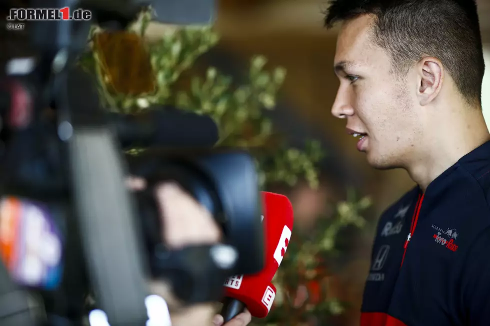 Foto zur News: Alexander Albon (Toro Rosso)