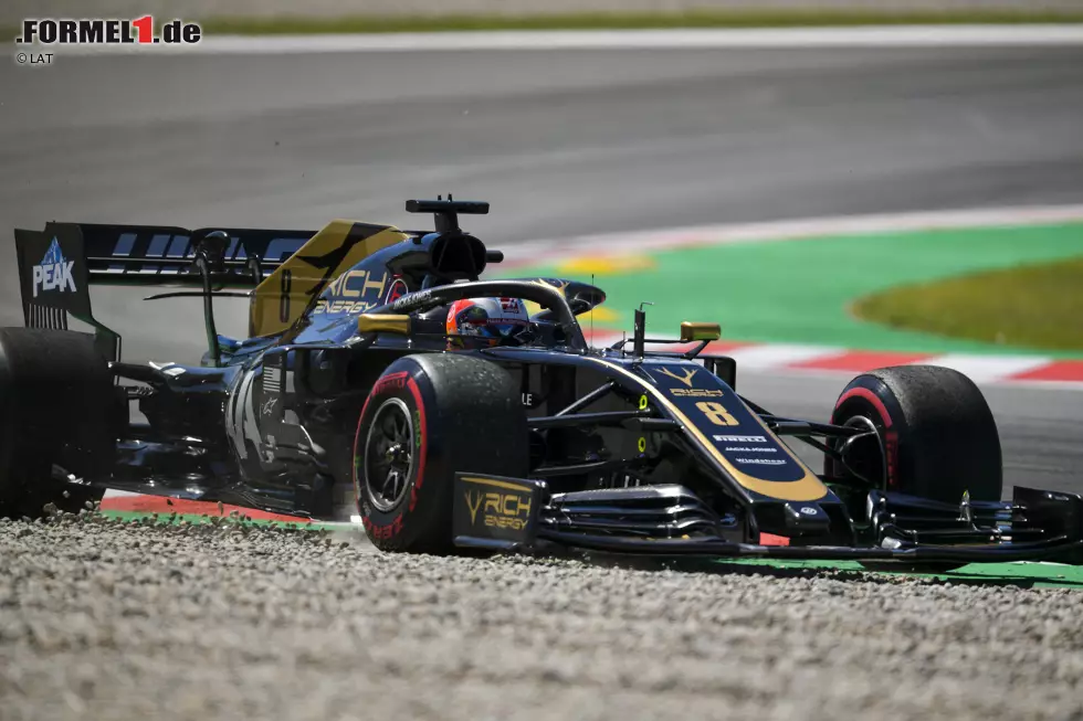 Foto zur News: Romain Grosjean (Haas)