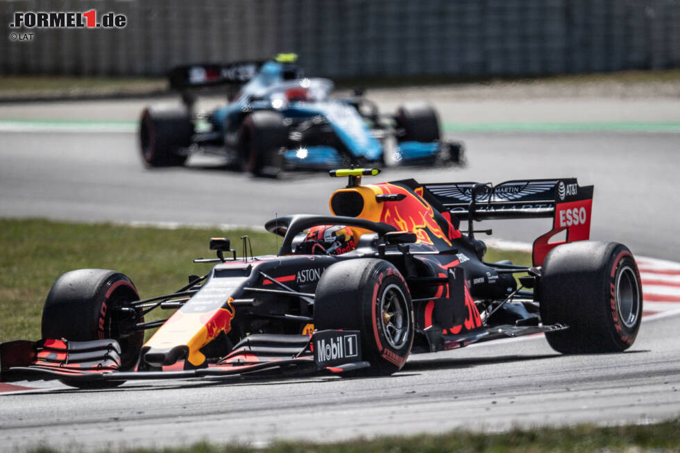 Foto zur News: Pierre Gasly (Red Bull) und Robert Kubica (Williams)