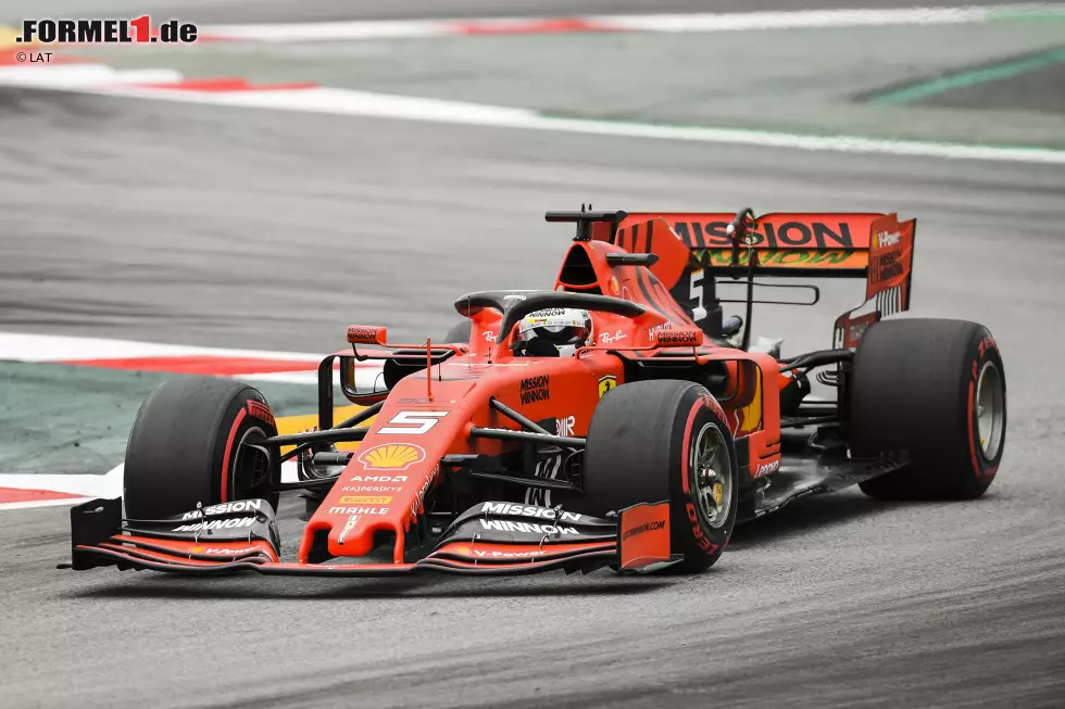 Foto zur News: Sebastian Vettel (Ferrari)