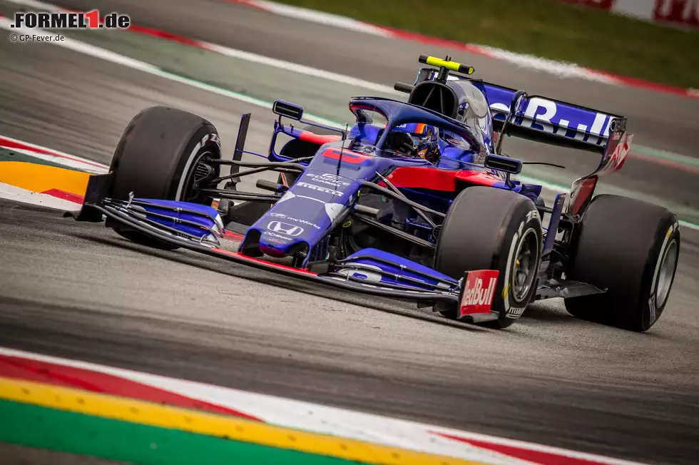 Foto zur News: Alexander Albon (Toro Rosso)