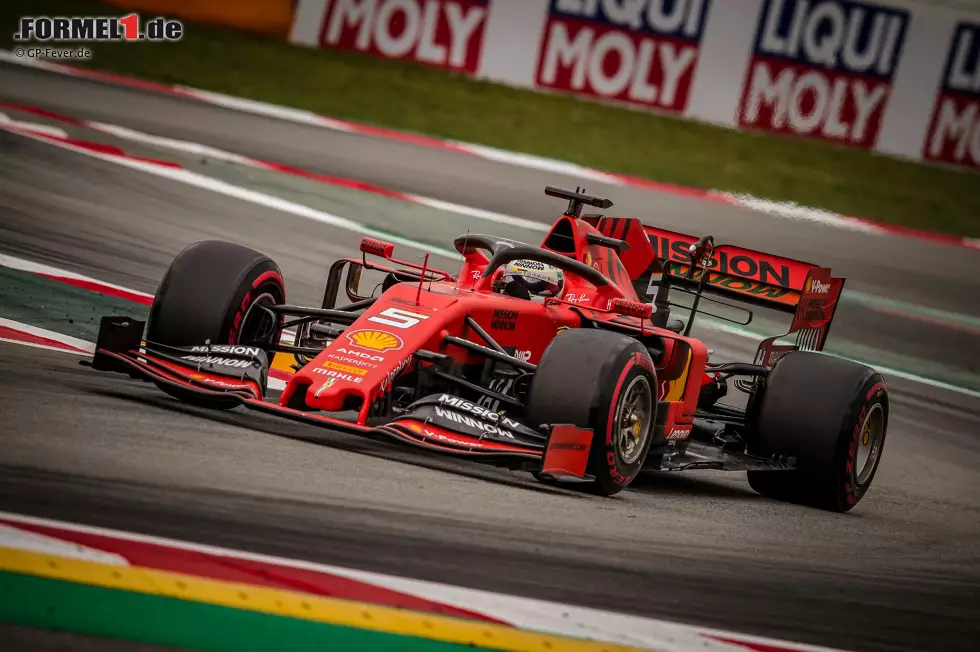 Foto zur News: Sebastian Vettel (Ferrari)