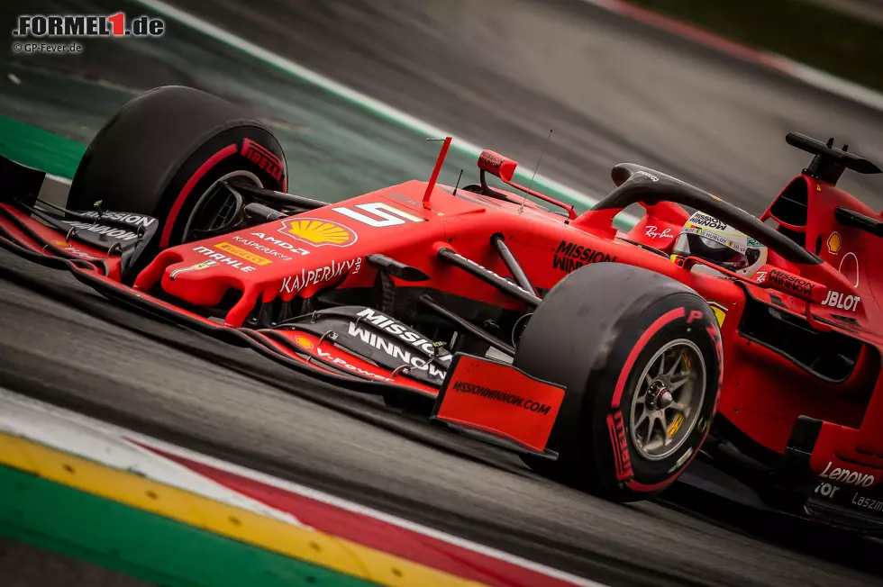 Foto zur News: Sebastian Vettel (Ferrari)