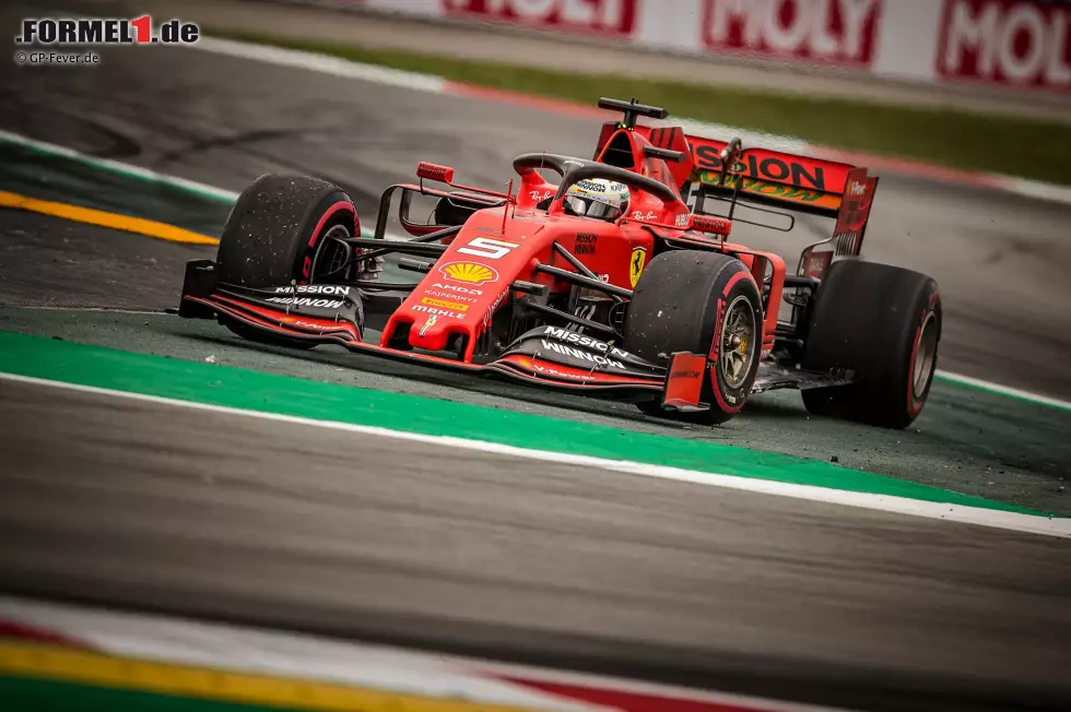 Foto zur News: Sebastian Vettel (Ferrari)