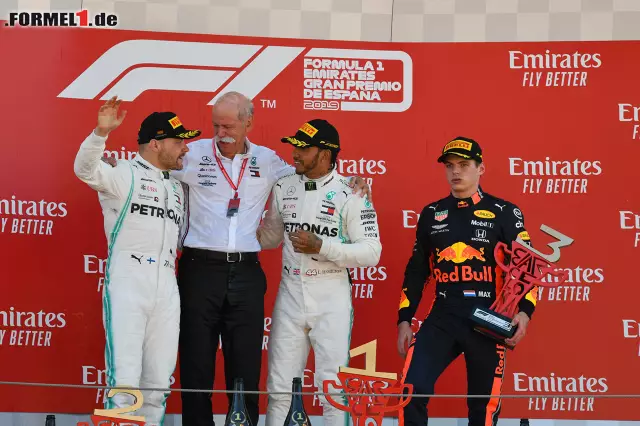 Foto zur News: In Barcelona feierten Hamilton und Bottas den fünften Doppelsieg in Serie. Wir blicken auf die Teams, die das zuvor bereits geschafft haben - und was dann passierte ...