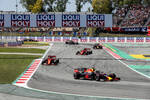 Max Verstappen (Red Bull), Sebastian Vettel (Ferrari), Charles Leclerc (Ferrari) und Pierre Gasly (Red Bull) 