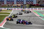 Foto zur News: Alexander Albon (Toro Rosso), Carlos Sainz (McLaren), Daniel Ricciardo (Renault), Sergio Perez (Racing Point) und Lance Stroll (Racing Point)