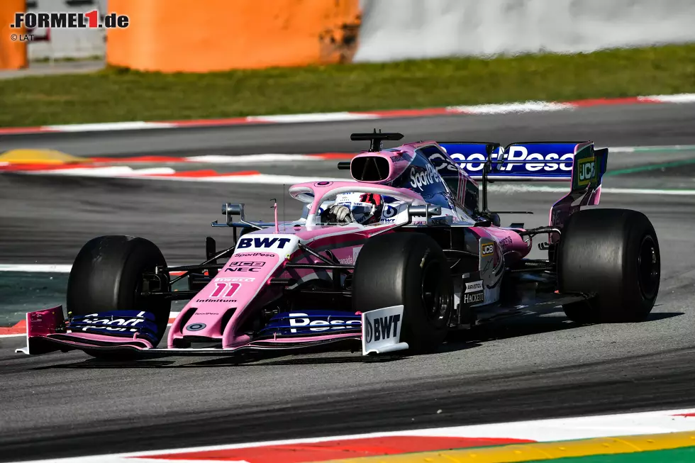 Foto zur News: Sergio Perez (Racing Point)