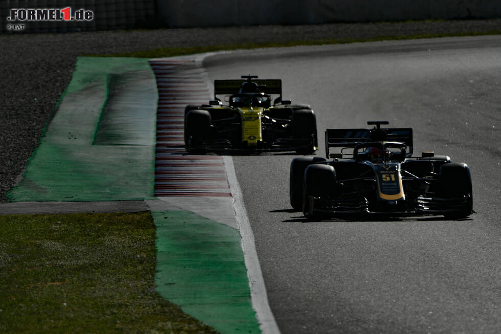 Foto zur News: Pietro Fittipaldi und Nico Hülkenberg (Renault)