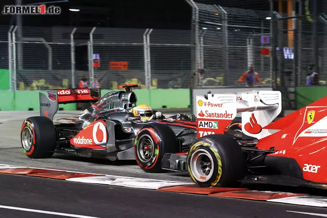 Hamilton kollidiert 2011 mit Massa Foto zur News: Hamilton kollidiert 2011 mit Massa