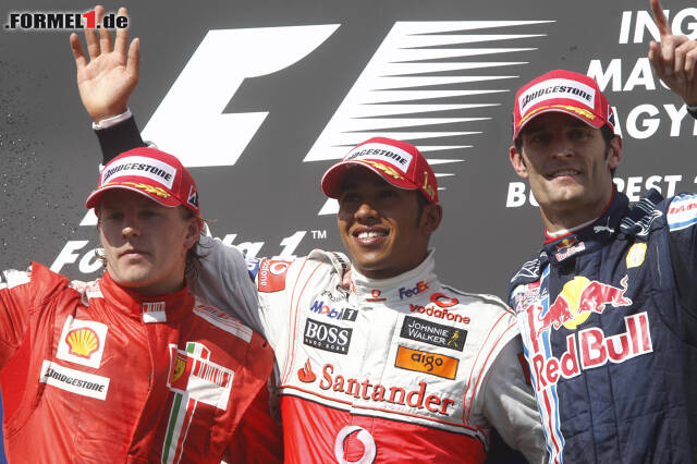 Foto zur News: Auch Grand Prix Nummer 150 gibt's wieder in Ungarn. 2009 wird er Zweiter hinter Lewis Hamilton.