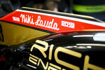 Foto zur News: Niki Lauda und Romain Grosjean (Haas)