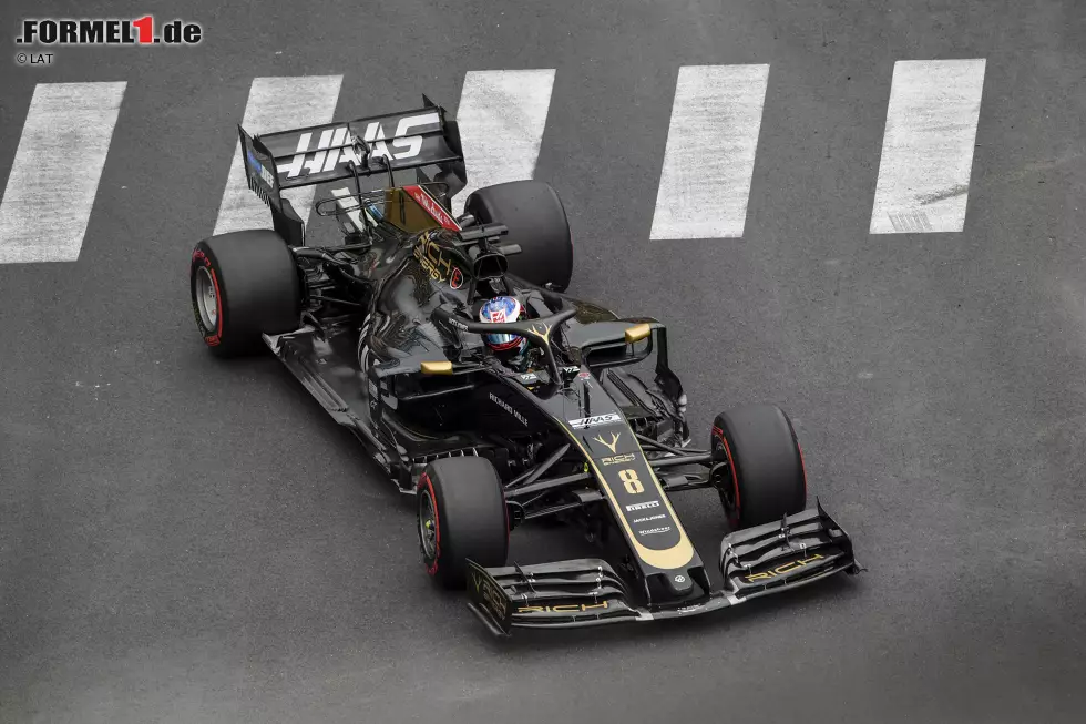 Foto zur News: Romain Grosjean (Haas)