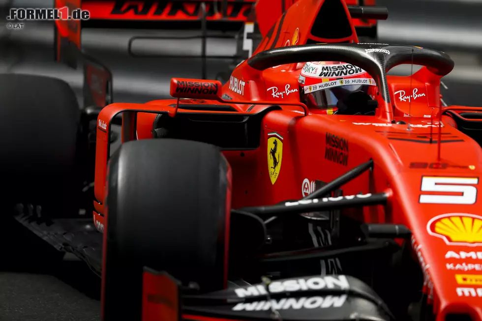 Foto zur News: Sebastian Vettel (Ferrari)