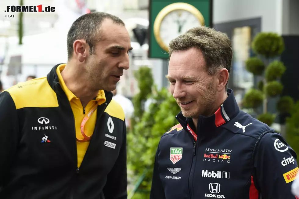 Foto zur News: Cyril Abiteboul und Christian Horner