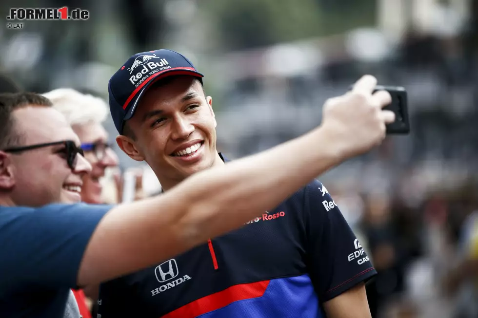 Foto zur News: Alexander Albon (Toro Rosso)